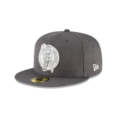 Boston Celtics Gorra | New Era NBA Terrycloth 59fifty Fitted Cap Mexico - Grises